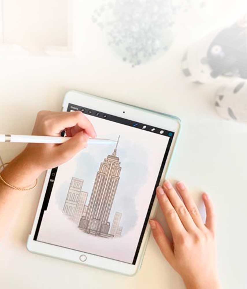 Ilustración empire state
