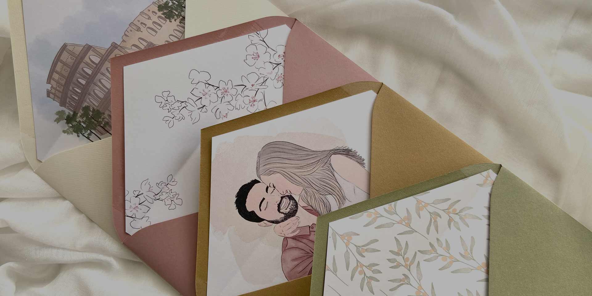 Invitaciones de boda personalizadas