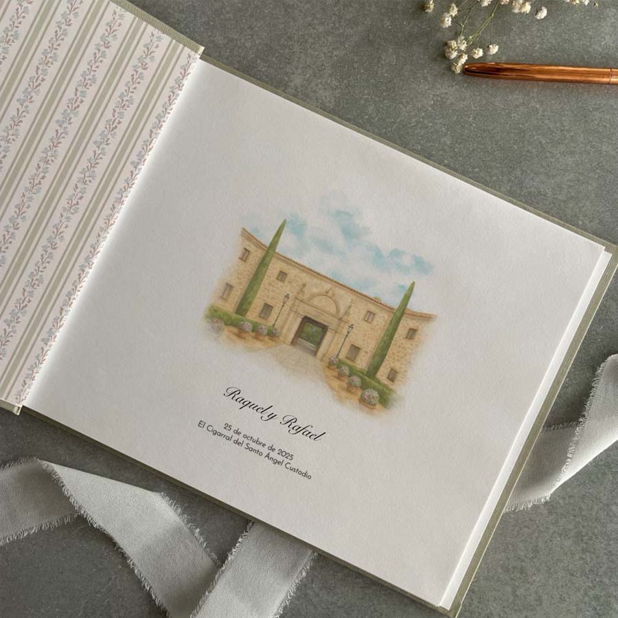 Libro de firmas para boda - Imagen 2