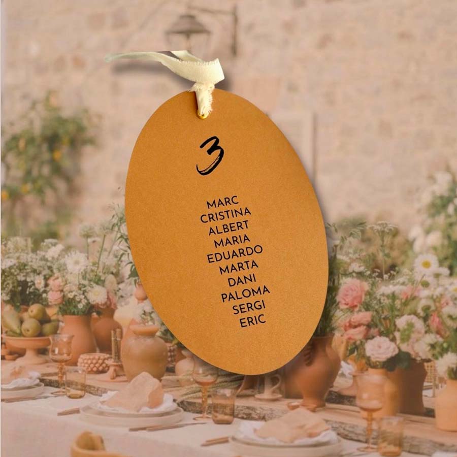 Seating plan Arcilla
