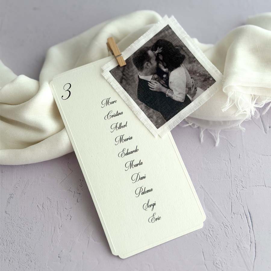 Seating plan en tela - Imagen 2