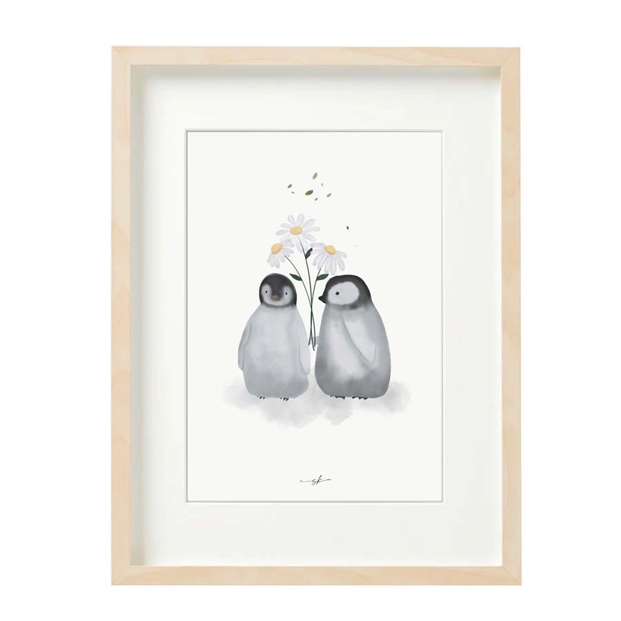 Lámina pingüinos
