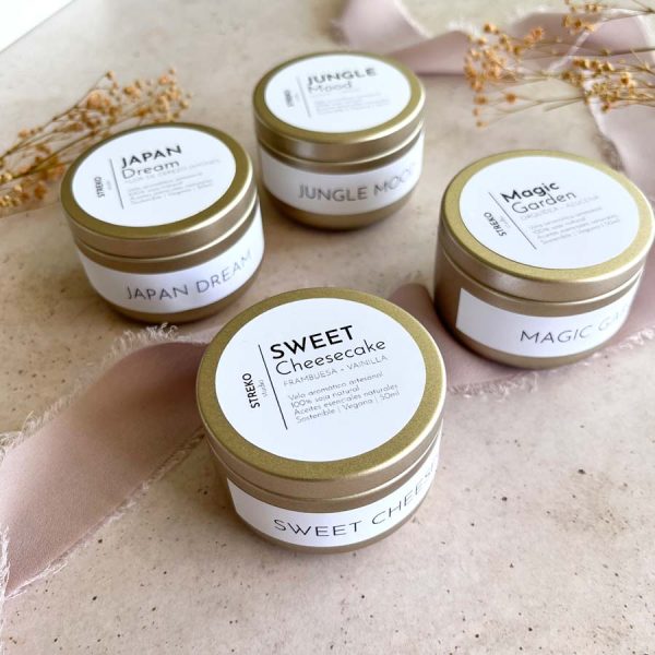 Pack velas aromáticas artesanales