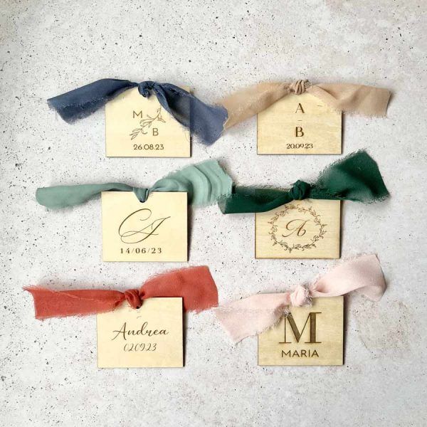 imanes personalizados de madera