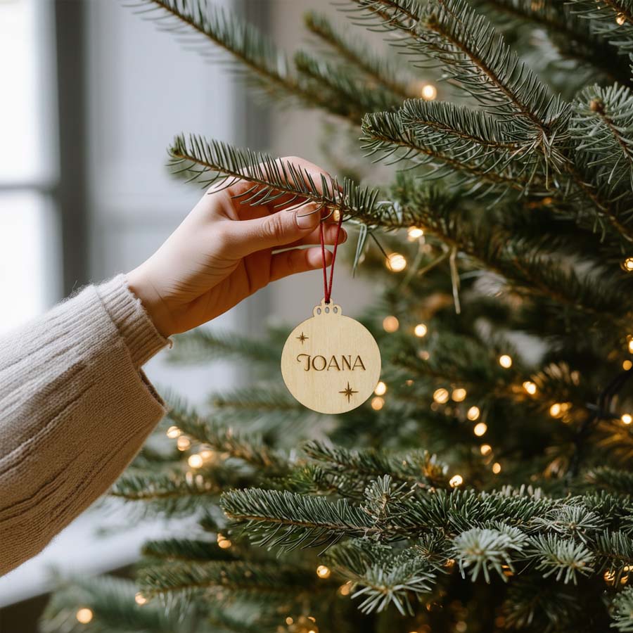 Bola de navidad personalizada - Imagen 2