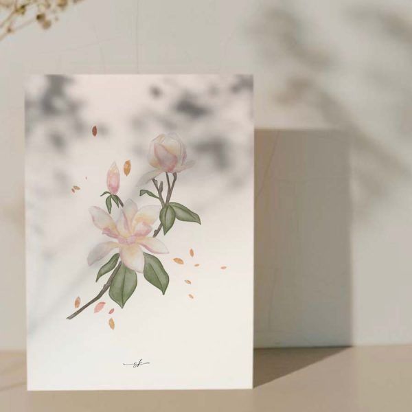 Lámina magnolia