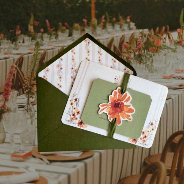 Invitación de boda Raíces