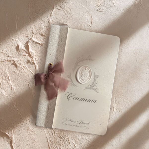 Libro de ceremonia para boda