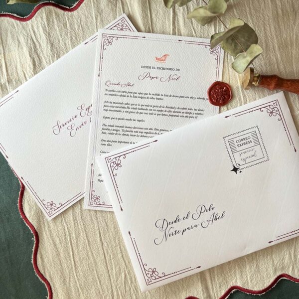 Carta papá noel/reyes magos