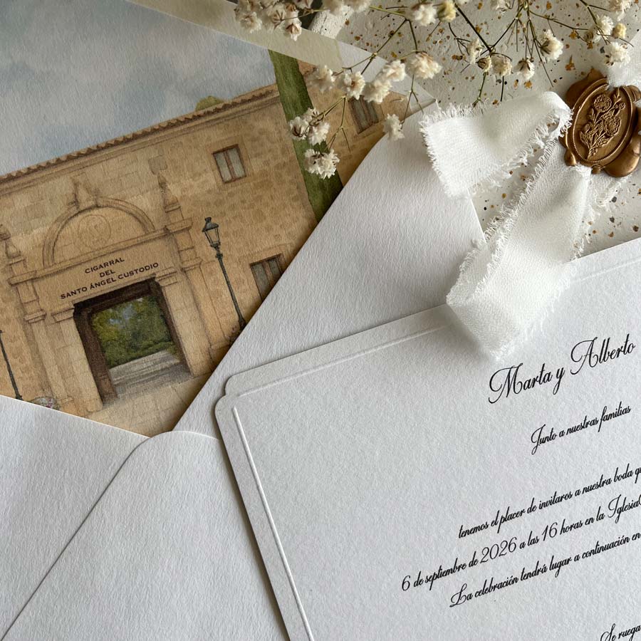 Invitación de boda Aurora - Imagen 4