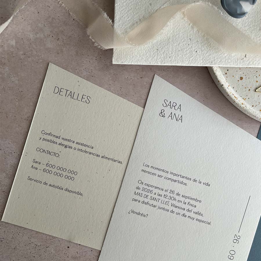 Invitación de boda Brisa - Imagen 5