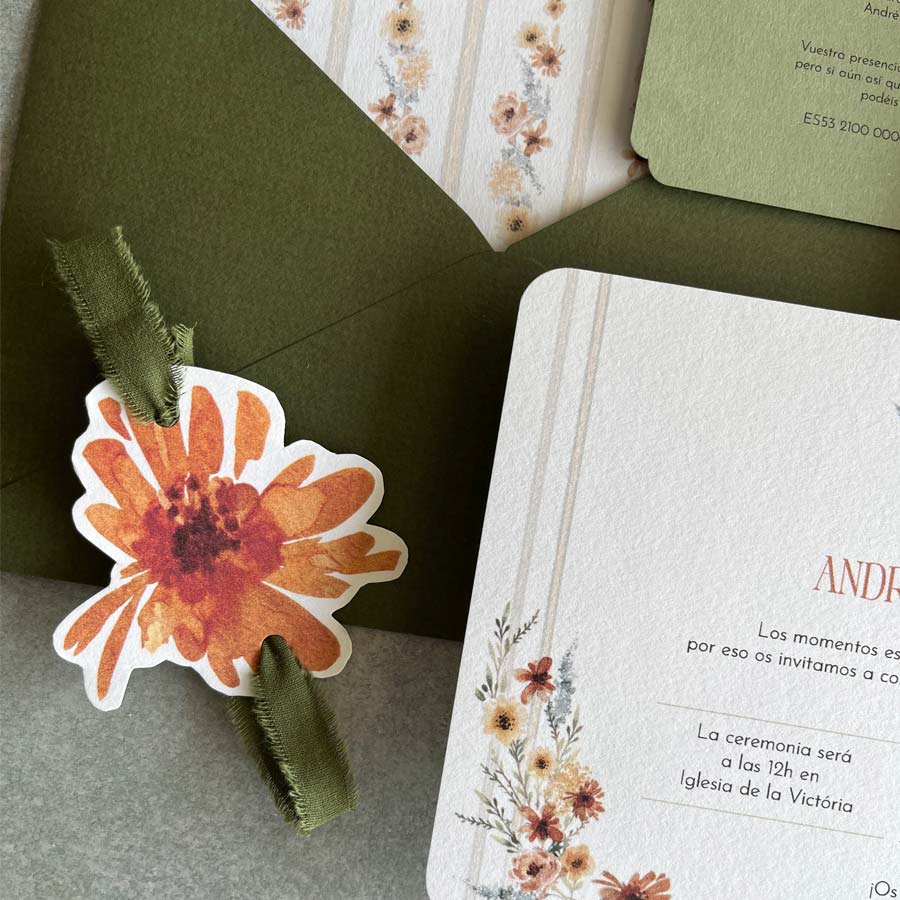 Invitación de boda Raíces - Imagen 5