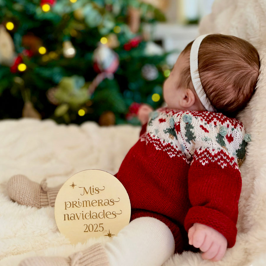 Placa Infantil "Primera Navidad" - Imagen 3