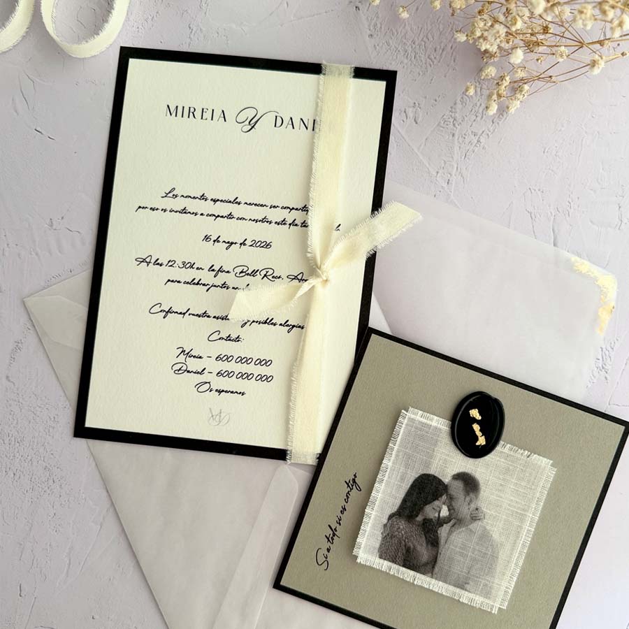 Invitación de boda Serena - Imagen 3