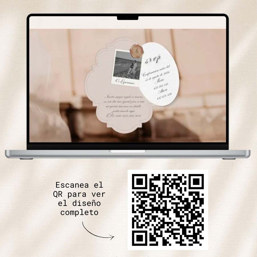 Invitación de boda digital Aurora - Imagen 7