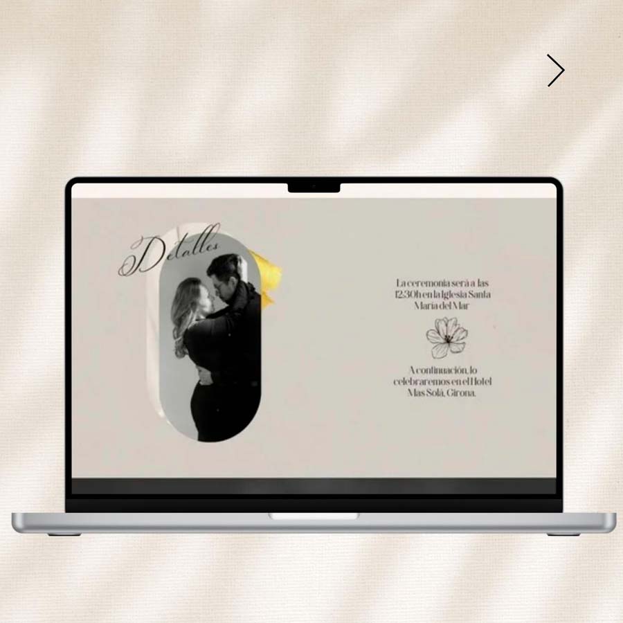 Invitación de boda digital Serena - Imagen 4