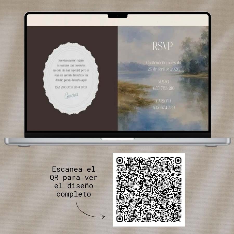 Invitación de boda digital Alondra - Imagen 7
