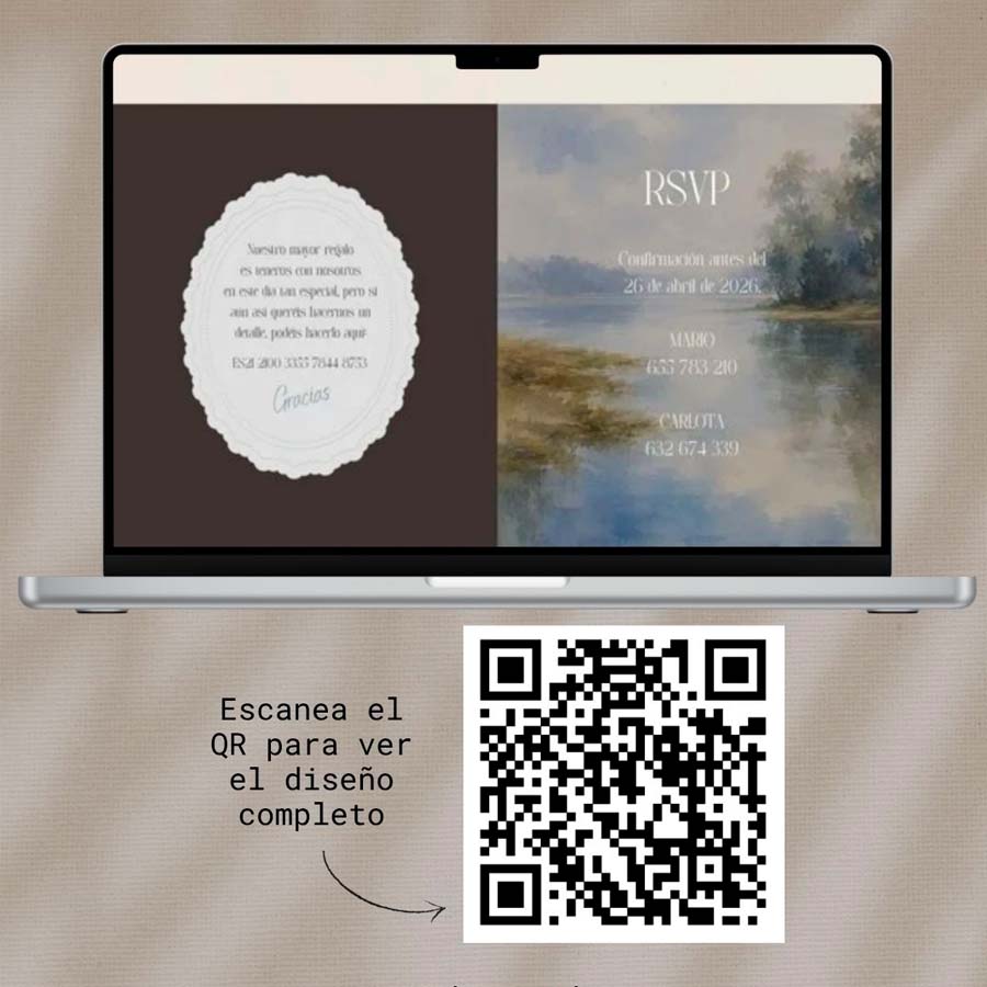Invitación de boda digital Alondra - Imagen 7