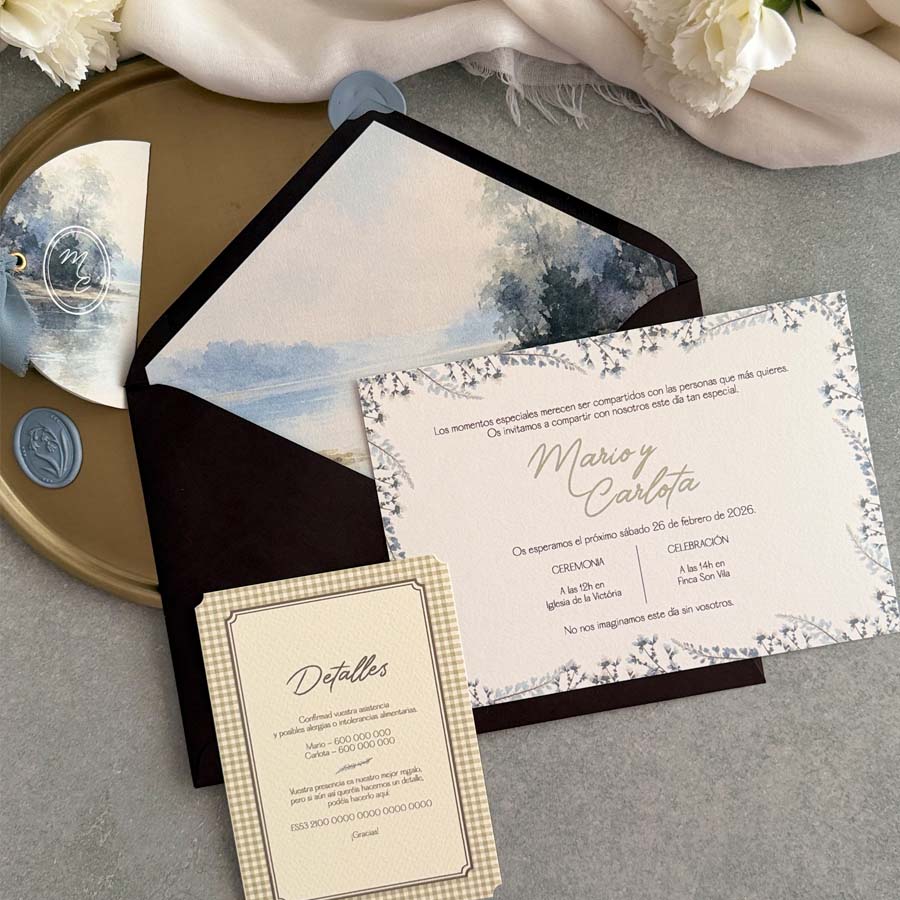 Invitación de boda Alondra - Imagen 2